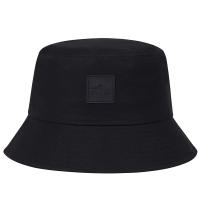 Gorro De Pesca Estilo Bucket Casual Unisex Con Etiqueta De Cuero NY Sombrero De Sol Para Exteriores Material De Poliéster - details 2