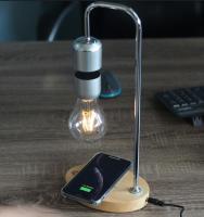 Lámpara De Noche LED Flotante Magnética Con Cargador Inalámbrico Para Decoración De Escritorio Habitación Oficina Regalo Único De Ambiente - details 2
