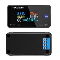 KWS-AC300 Voltímetro Amperímetro LED Medidor De Energía KWS Potencia Electricidad 50-300V Con Función Reset 0-100A Medidor Digital - details 3