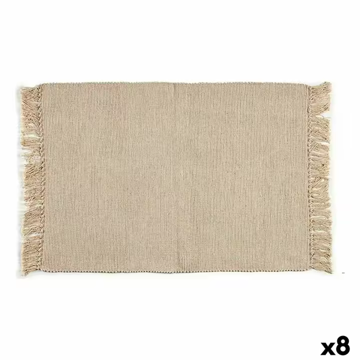 Alfombra Beige 50 x 80 cm (8 Unidades) - 1