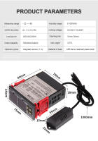 Termostato Digital LED STC-3028 STC-1000 Para Incubador Controlador De Temperatura Termorregulador Relé Calefacción Enfrío 12V 24V 220V - details 1