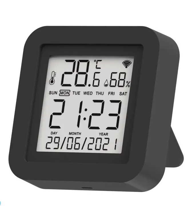 Mando a distancia universal WiFi IR Nivian con sensor de temperatura y humedad – Control inteligente mediante App Tuya, compatible con Alexa y Google Home, domótica Smart Home - 1