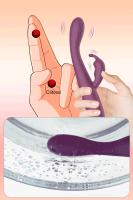 Vibrador De Conejo Para Principiantes Potente Para Mujeres Estimulación De Clítoris Y Areolas G-Spot En Forma De Dedo Juguetes Sexuales Para Adultos - details 4