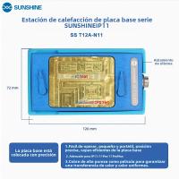 Plataforma De Desmontaje De Motherboard SUNSHINE SS-T12A Para Reparación De CPU De Teléfonos Android IP X 11 12 13 14 Herramienta Eléctrica Para DIY No Incluye Batería - details 4