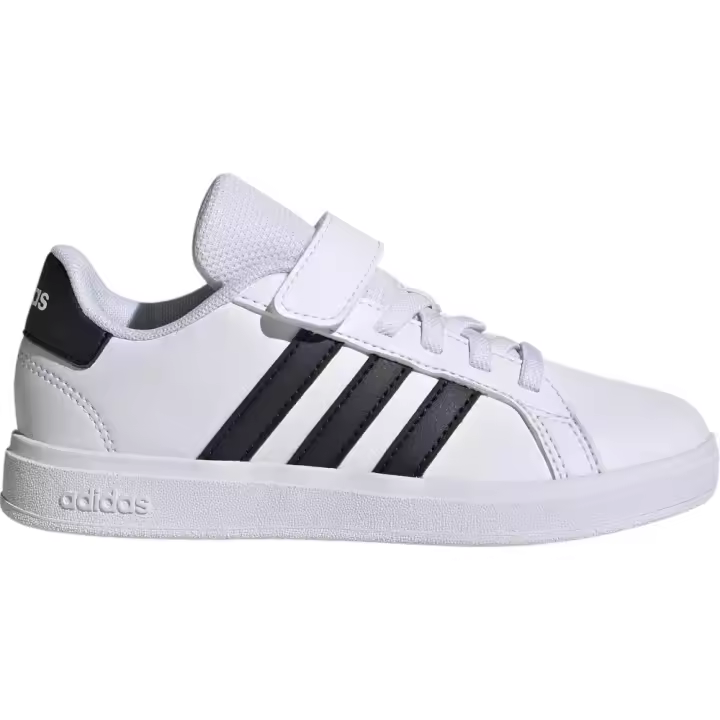 Zapatillas Adidas Grand Court 2.0 El C Blanco Negro Ih5529 Niño - 1