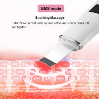 Limpiador De Piel Con Ultrasonidos Eliminador De Quistes Faciales Herramienta De Limpieza Profunda Para Eliminar Acné Y Quistes Negro Espátula Facial USB Recargable Metal - details 7