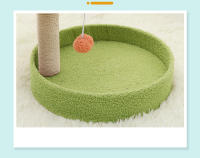 Juguete Para Gatos Grande Arco De Agarre Con Nido Y Plataforma De Salto Integrado Casa De Gatos En Colores Material De Pelo - details 10
