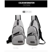Bolsa De Pecho Para Hombres De Gran Capacidad Unisex Estilo Deportivo Al Aire Libre Moda Casual Cruzada Monedero De Hombro Pequeño - details 17