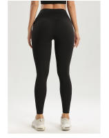 Leggings Deportivas De Secado Rápido Para Mujer High Waisted Levantamiento De Glúteos Pantalones De Fitness Yoga Leggings Delgados Ciclismo - details 14