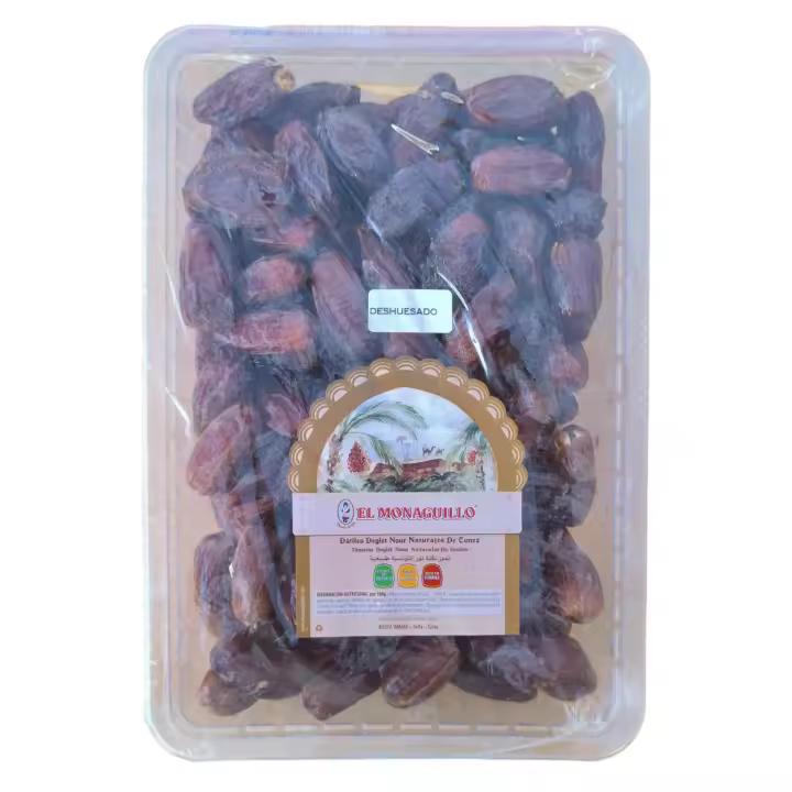 Dátiles Sin Hueso 1 Kg - El Monaguillo - Dulces naturales y saludables, joyas sin hueso para satisfacer tus antojos gourmet - 1