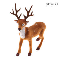 Nueva Figura De Navidad De Peluche Reindeer Simulación Oso De Navidad Decoraciones De Año Nuevo Material Textil Y Fibra - details 7