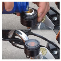 Sistema De Lubricación Para Cadena De Motocicleta Rugged Durable Reemplazo Para Suzuki Cúpula De Aceite De Cadena De Motocicleta - details 0