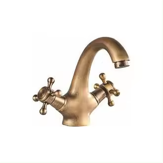 Grifo de baño Grifo de bronce Grifo de antiguo lavabo Grifo de baño de mano - 1