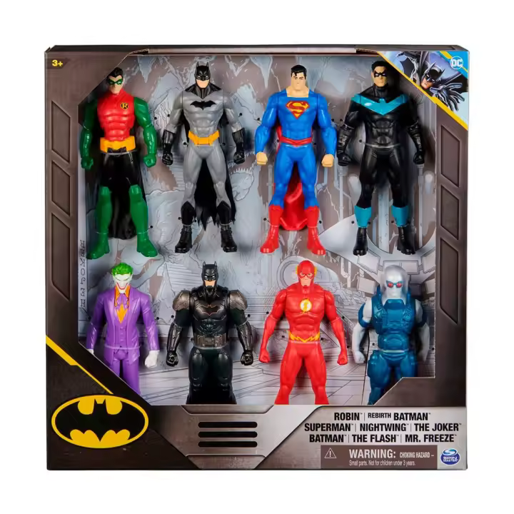 Pack 8 Figuras Batman 10 cm. - 1