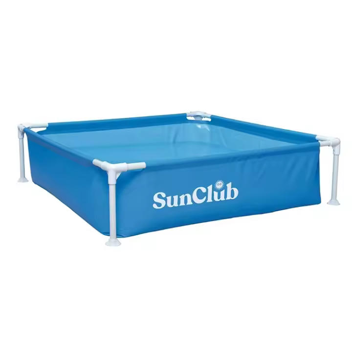 AVENLI-Piscina Rectangular Estructural metálico con depuradora o sin depuradora, Montaje fácil y rápido en 30mins ;122x122x33cm-399L, 188x127x42cm -1125L, 228x159x42cm -1287L, 258x179x66cm -2612L ;Azul Verde - 1