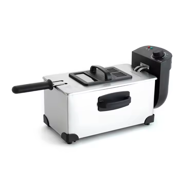 Dcook Gallery Freidora De Aceite 2000W - 3L Plata Metalizado - 1