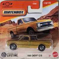 MATCHBOX - 1968 -  Chevy C10 Miniatura 1:64 - Con detalles realistas, decoraciones auténticas y ruedas reales en movimiento - Coleccionable - Idea regalo -  Recomendamos para mayores de 4 años - details 0