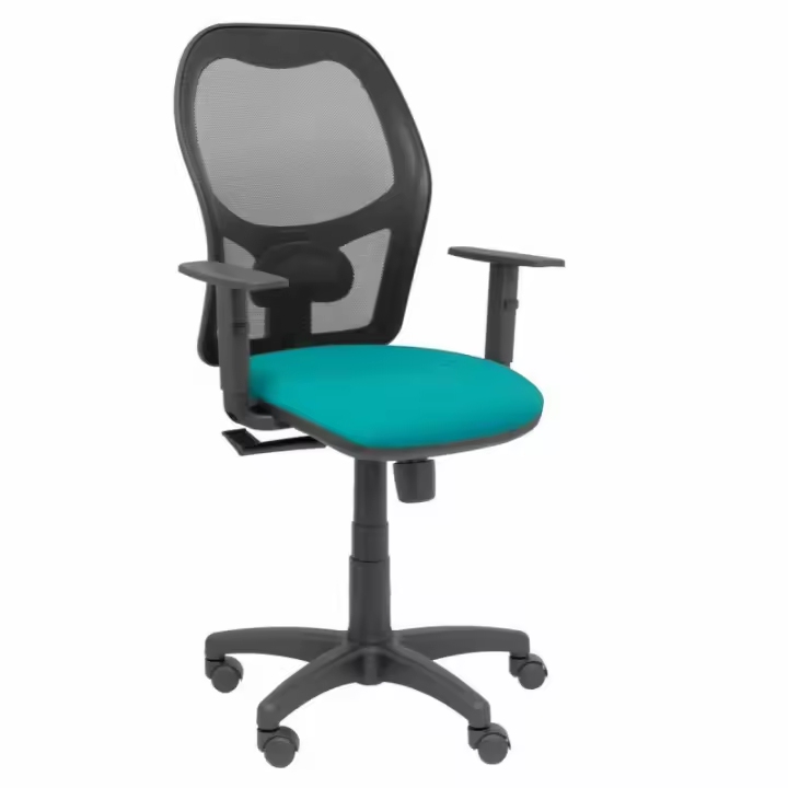 Silla de Oficina P&C 9B10CRN Con reposabrazos Turquesa - 1