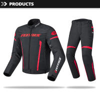 Chaqueta De Motocicleta Impermeable Para Hombre Con Protección Desmontable Negro Beige Tallas M a 3XL Moto Racing Motocross - details 41