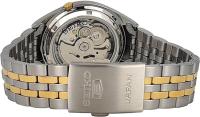 reloj automático unisex Seiko 5 SNKL24J1 Hecho en Japón 38mm 30m WR correa de acero - details 3