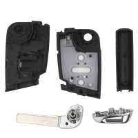 Ociodual Carcasa Llave de Mando 3 Botones Compatible con Golf 7 GTI MK7 Skoda Octavia A7 Seat, Funda Rígida Shell Case Cover - details 2