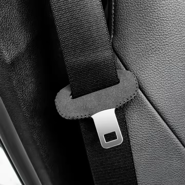 Protector De Cierre De Cinturón De Seguridad Para Coche Accesorio De Interior 1 Pieza Accesorios De Coche - 1