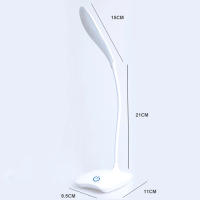Lámpara De Mesa LED Recargable USB Protección Ocular 3 Modos De Encendido Táctil Luz Nocturna Para Lectura En La Cama - details 11