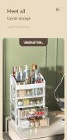 Caja De Almacenamiento De Escritorio Con Cajón Para Decoración De Cabello Y Joyería Multifuncional Organizador De Maquillaje De Plástico - details 6