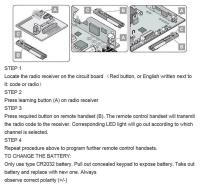 Control Remoto De Puerta De Garaje SOMMER 4026 4020 TX03-868-4 Compatible Con 4031 4025 4011 4035 APERTO 4025 4021 Operador De Puerta Incluye Batería - details 1