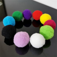 Juguetes Para Gatos De Entrenamiento Creativos Mini Pompas Juegos De Extensión Bola De Peluche Accesorios Para Mascotas Tamaño 10/20/30PCS - details 9