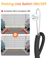 Cámara De Visión Trasera Develuck 1080P Con Lente Fisheye Para DVR Y Dash Cam Visión Nocturna Cámara De Retroceso 4 Pin Control AHD NTSC PAL TVI CVI - details 3