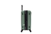 Maleta de Cabina Pequeña – 55x40x20/25 cm, 34/41L – ABS Premium Ecológico 70% Reciclado, 4 Ruedas Dobles Silenciosas, Cerradura de Combinación, Carro Telescópico Twin Tubo – Expandible y Diseño Moderno, Color (Verde-Gratino) - details 2