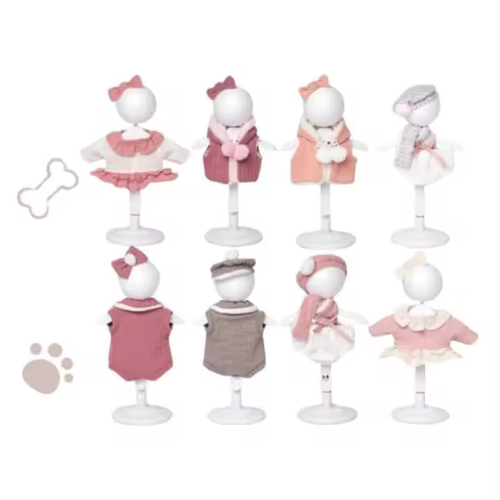 Traje perritos 25 cm modelos surtidos diferentes 263  ROSA TOYS - 1