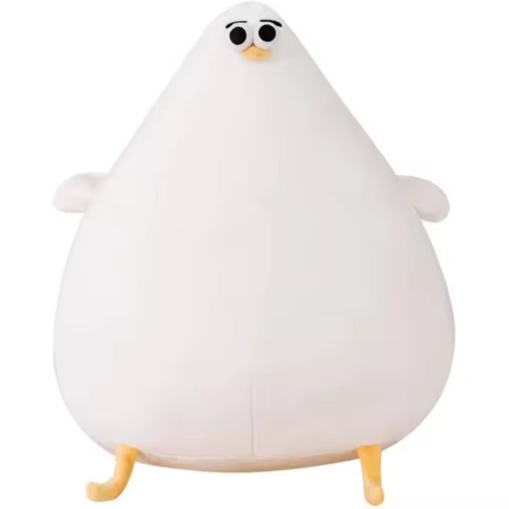 Muñeca de simulación de Madre Gallina, divertidos juguetes de Plush de pollo Gordo, Linda almohada de Pollo de - 1
