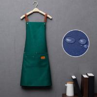 Aguasaloza Chaleco De Hombro Para Hombres Y Mujeres Apron De Cocina Para Salon De Belleza Barbacoa Limpieza Delantal De Algodón Sin Mangas Estilo Sencillo - details 8