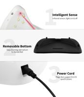 Secador De Uñas LED SUN X5 MAX Con Sensor Inteligente 45 Lámparas UV Para Remoción De Polvos Gel Tamaño 230mm*200mm*105mm Peso 300g - details 6