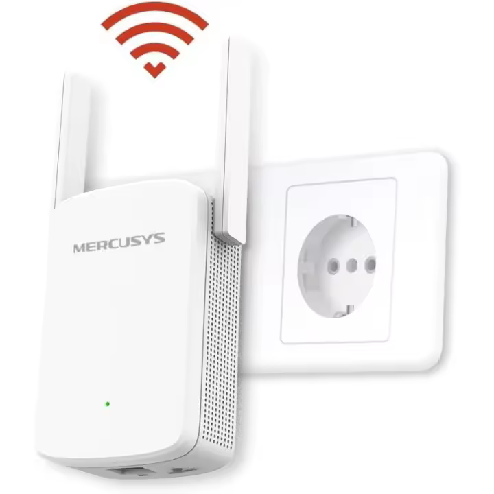 Repetidor Wifi Mercusys ME30 AC1200, 5 Ghz & 2.4 Ghz, 2 Antenas Externas, 10/100Mbps Puerto, WPS Botón - 1