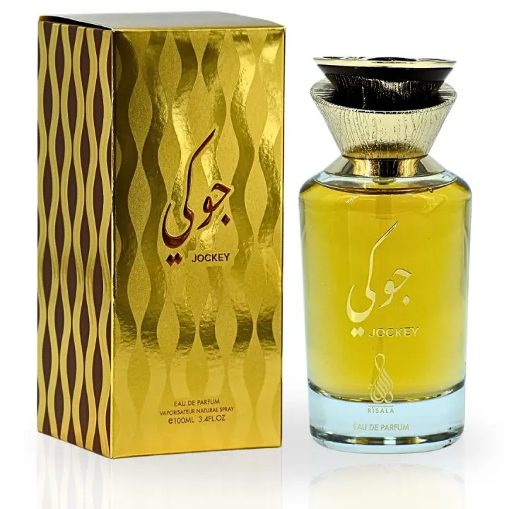 Perfume arabe unisex Jockey Risala 100ml,Fragancia masculina y femenina floral ,frutal Colonia de hombre y de mujer NOVEDAD - 1