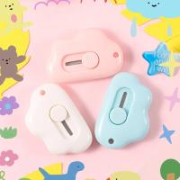 Cuchillo De Utilidad Portátil Mini Con Diseño De Conejo Y Nube Cortador De Papel Para Oficina Suministros De Corte Con Hoja De Acero - details 1
