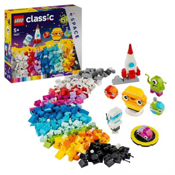 Planetas Espaciales Creativos LEGO Classic 11037 contiene 450 piezas - edad a partir de 5+ años 24L11037 - 1