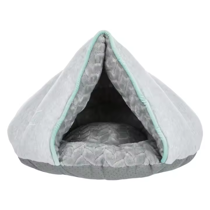 TRIXIE Junior Cueva gris | Cueva suave JUNIOR, 45 × 40 × 30 cm, Gris - 1