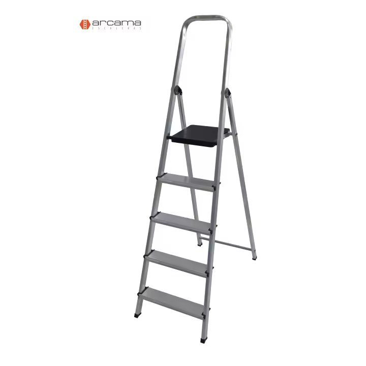 ARCAMA ESCALERAS. Escalera de aluminio 5 peldaños - 1