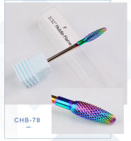 Juego De 5 Piezas De Cortadores De Uñas De Titanio Arco Iris Para Manicura Eliminación De Esmalte De Gel Accesorios Para Taladro De Uñas - details 4