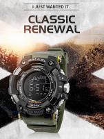 Reloj Digital SMAEL Para Hombre Resistente Al Agua Deportivo Pantalla LED Grande Reloj De Pulsera Militar Con Funciones De Cronógrafo Y Alarma - details 0
