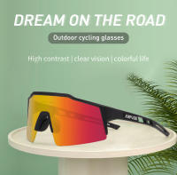 Gafas De Ciclismo Kapvoe Para Hombres Y Mujeres UV400 Lentes De Polímero Negro TR-90 Gafas De Sol Para Montar Bicicleta Camping Y Senderismo - details 0