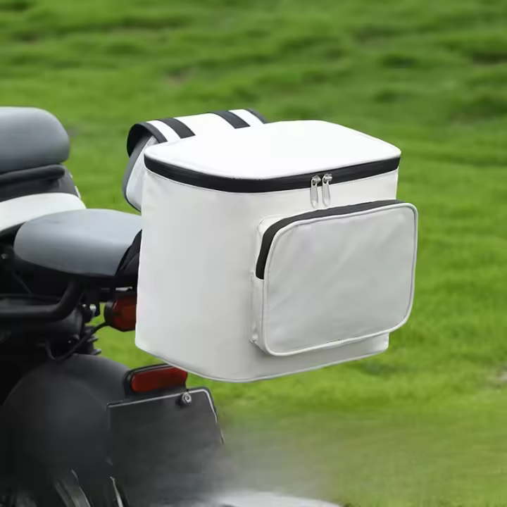 Bolsa De Almacenamiento Para Motocicleta Eléctrica Gran Capacidad Para Batería Y Artículos De Coche Bolsa De Apoyo Trasero - 1