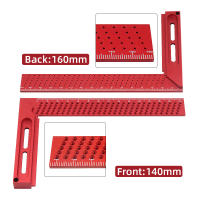 Regla De Calibración Cruzada De 6.3 Pulgadas Para Carpintería Precision Regla De Marcado Y Medición De Aluminio Herramienta De Altura - details 3