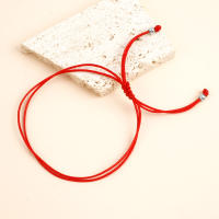 Pulseras De Hilo Rojo Go2boho Hechas a Mano Para Hombres Y Mujeres Joyería Minimalista Bohemia Multicapa Para Festival Regalo - details 6
