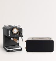 CREATE - Pack TOAST RETRO Tostadora L + THERA RETRO Cafetera express acabado mate - details 0
