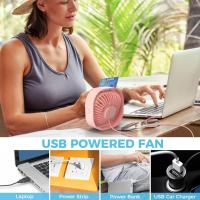 Mini Ventilador de Escorio USB Silencioso - 3 Velocidades - details 1